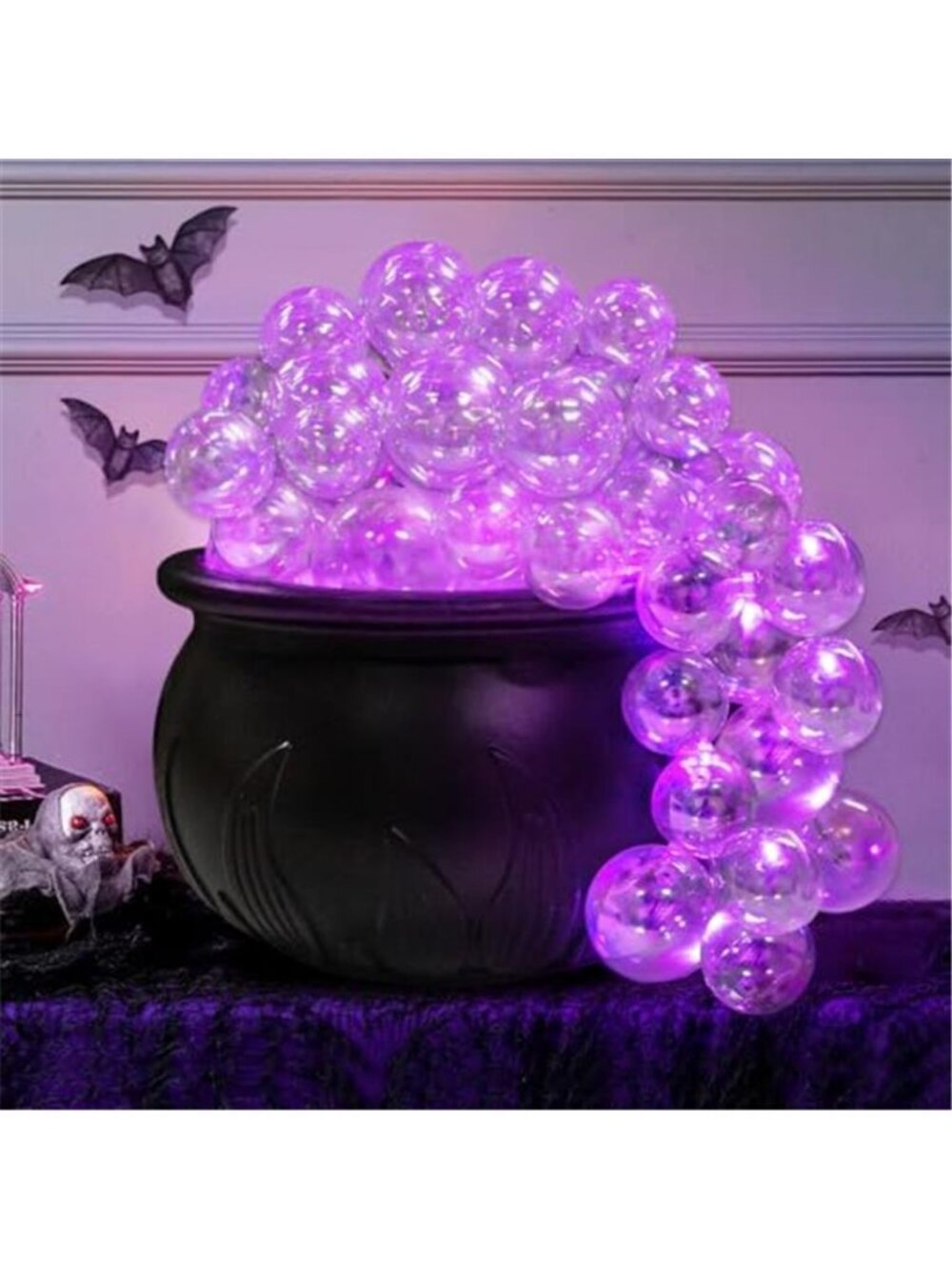 Halloween Decorations Indoor - DIY Bubbling Cauldron Set for Home Decor